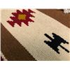 Image 2 : Native American First Nations hand knotted Navajo rug - approx. 80in x 28in