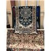 Image 2 : Two small Persian rugs (well worn)