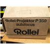 Image 3 : Vintage Rollei slide projector & Gaff Pana Vue Automatic (comes w/ projector screen)