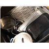 Image 2 : Large Rubbermaid container filled w/ assorted pots, pans & cooking trays