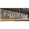 Image 2 : Wooden "the Wild Orchid Stationary" sign from the love show