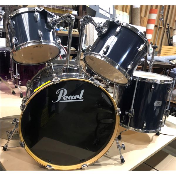 Pearl EX EXPORT SERIES DRUMS set blue - approx. 12 pcs.