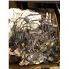 Image 2 : Five boxes of assorted hardware/ lights & misc. wiring from the love show