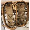 Image 1 : Pair of vintage snow shoes from the love show