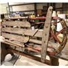 Image 2 : Vintage wood & metal sled from the love show