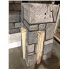 Image 2 : Group of 5 faux stone pillars from the love show