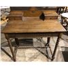 Image 1 : Early 1900's oak barley twist writing desk from the love show