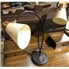 Image 2 : Vintage 2 headed table lamp w/ fibre glass shades (hero's bedroom) from the love showÊ