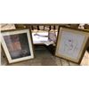 Image 1 : Group of assorted art framed print/ chalk drawing/ posters etc. 6 pcs. (hero's apartment) from the l