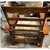 Image 3 : Contemporary mission style oak morris chair from the love show