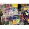 Image 2 : Big box full of assorted crafts beads & feathers from the love show