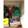 Image 3 : Shelf lot of a large assortment of drill bits