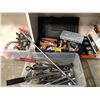 Image 1 : Group of 4 boxes of assorted tools - sockets/ combination wrenches/ nuts etc.
