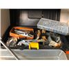 Image 3 : Group of 4 boxes of assorted tools - sockets/ combination wrenches/ nuts etc.