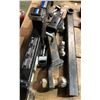 Image 2 : Group of assorted trailer hitch attachments & balls