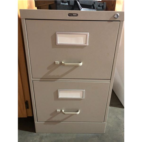 Staples 2 drawer filing cabinet