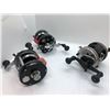 Image 2 : Group of 3 ABU Garcia Ambassadeur level-wind fishing reels - Model 5500C3/ 5600C & 5600C