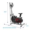 Image 2 : ALTRAX Elliptical Stepper Bike and Cross Trainer (NEW IN BOX) - Sitting/Standing - 2-in-1 Design - 5