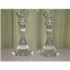 Image 1 : MIKASA LEAD CRYSTAL SKYLINE CANDLE HOLDERS  #1913042