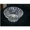 Beautiful Heavy Designed Crystal Bowl  #1913097
