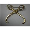 Image 1 : Gold Tone Scissor Like Pin #1913120