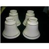 Set 4 Vintage Old  White Lamp Shades  #1913128