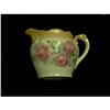 Image 1 : Hand Painted Pink Rose Pitcher Signed  #1913186