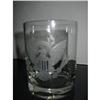Image 1 : A Glass with etched frosted Eagle decoration! #1913256
