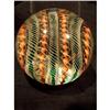 Image 1 : Crown Twisted Ribbon And Latticinio Paperweight#1913271