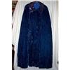 Image 1 : Vintage Crushed Blue Velvet  Cape #1913301