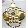Image 1 : SALE Trifari gold Tone  Crown Pin #1913446