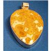 Image 1 : Sterling Silver  and Jasper Pendant #1913693