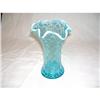 Image 1 : JEFFERSON GLASS DIAMOND & THUMBPRINT VASE #1914075