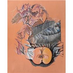 Contemporary Art  Orig Drawing Eva's Apple #1918634