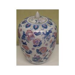 Chinese Porcelain Ginger Jar Vase Flower #1919634