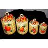 Image 1 : Lefton Canister Set of Four With Fruit Over #1937295