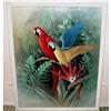 Image 1 : Parrots and Birds of Paradise 17" x 21" Framed #1937338