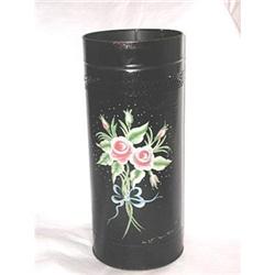 Umbrella Stand Hand Painted C.1920 #1937383