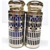 Image 1 : SILVER PLATED - SALT & PEPPER SHAKERS #1937576
