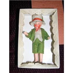 German minature bisque Irish Man Mint in Box #1937615