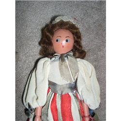 10" Wooden French Tagged Doll #1937616