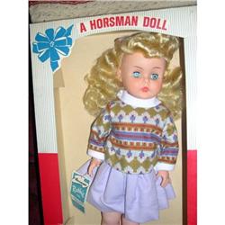 19" Horsman Ruthie MIB Blonde #1937619