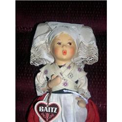 9  Baitz Girl With White Head Piece And Tag #1937634