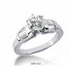 Image 1 : 14K WG Diamond Engagement Ring Setting #1938300