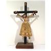 Image 1 : Spanish Colonial Art Jesus Christ Cross 18 cent#1946120
