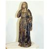 Image 1 : Spanish Colonial Wood Carved Virgin Ca. 1750s #1946125