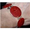 Image 1 : STERLING SILVER CORAL Bracelet 88 CARATS #1946165