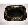Image 1 : French Tole Tray Metal Hand Painted c.1850 #1946195
