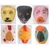 Image 1 : 6 old vintage HALLOWEEN hand painted MASKS #1946388