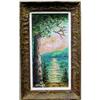 Image 1 : PR ORIG SIGNED IMPRESSIONISTIC LANDSCAPE OIL #1946402